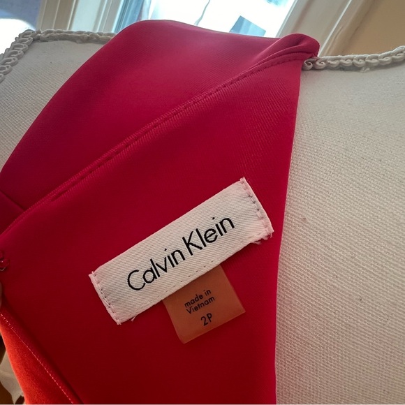 Calvin Klein Fuchsia Sleeveless Dress - Picture 6 of 7